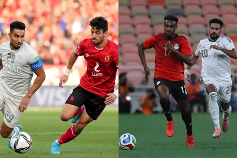 التاريخ يعيد نفسه.. 5 متشابهات في "رباعيتي" الأهلي ومصر بالشباك السعودية 